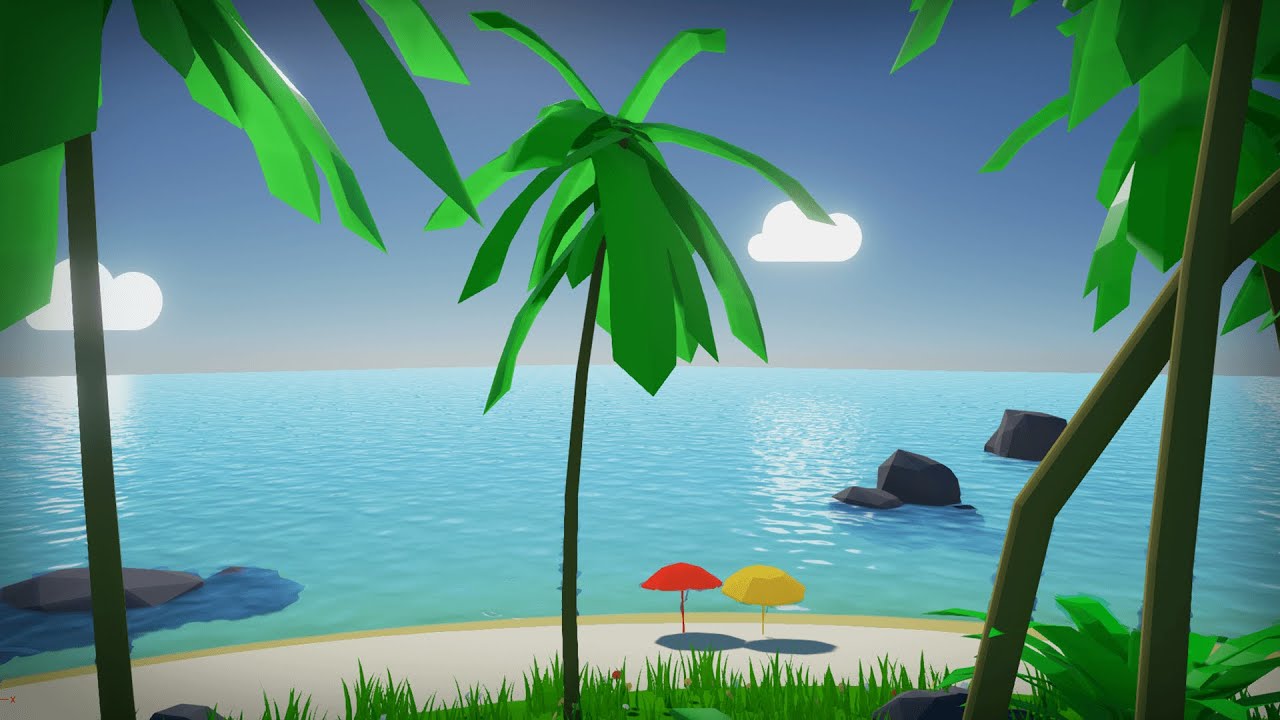Unreal Engine 4 Stylized Island LowPoly Environment - YouTube