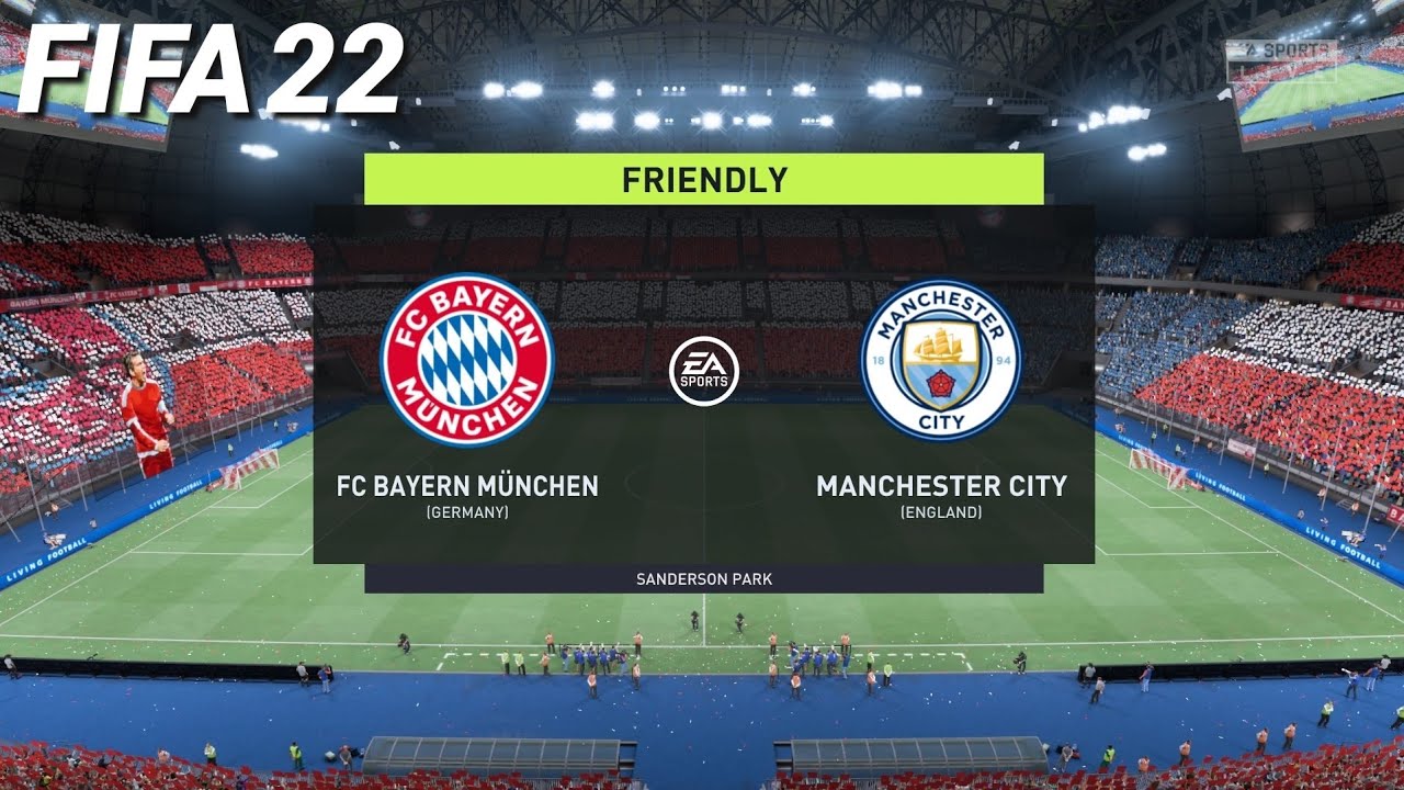 FIFA 22 - Bayern Munich vs Manchester City - Pre-season Friendlies 22/23 | FIFA 22 Gameplay
