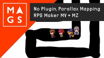 No Plugin Parallax Mapping /w Krita, RPG Maker MV + MZ