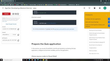 App Dev: Developing a Backend Service - Java | Qwiklabs [GSP170]