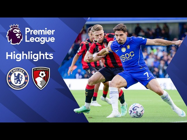 HIGHLIGHTS | Chelsea vs Bournemouth | Premier League | Matchweek 6 | Sky Sport NZ