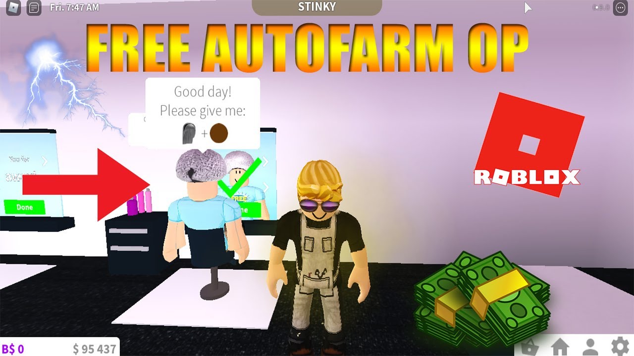 NEW BLOXBURG AUTOFARM SCRIPT FREE OUT NOW FOR ROBLOX