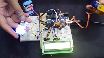 Security system using Fingerprint sensor (GT-511C1R) and Arduino