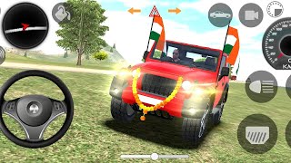 dollar song modified mahindra Thar || indian cars simulator gameplay || car driving 3d