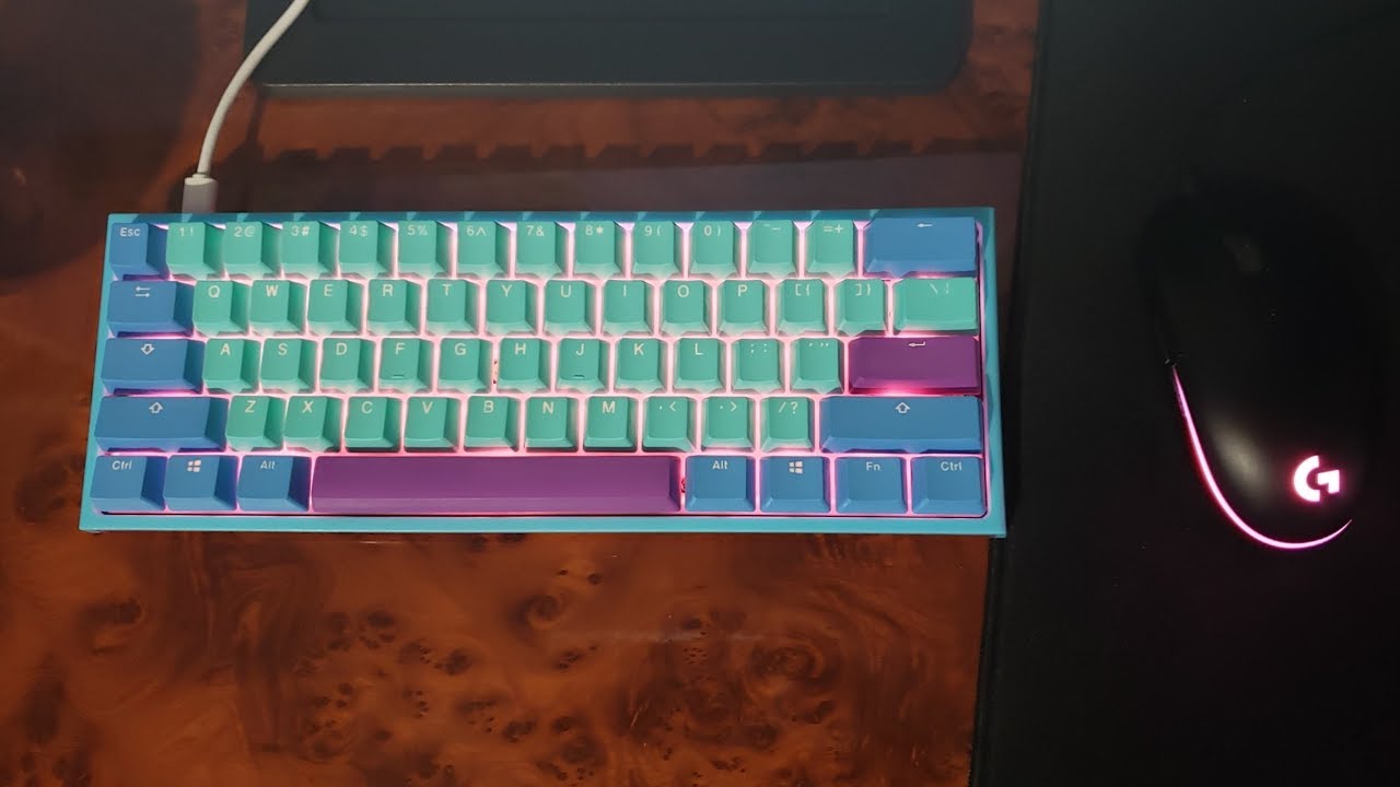 Ducky One 2 Mini Frozen Llama Unboxing Cherry Mx Red Silent Sound Test Youtube
