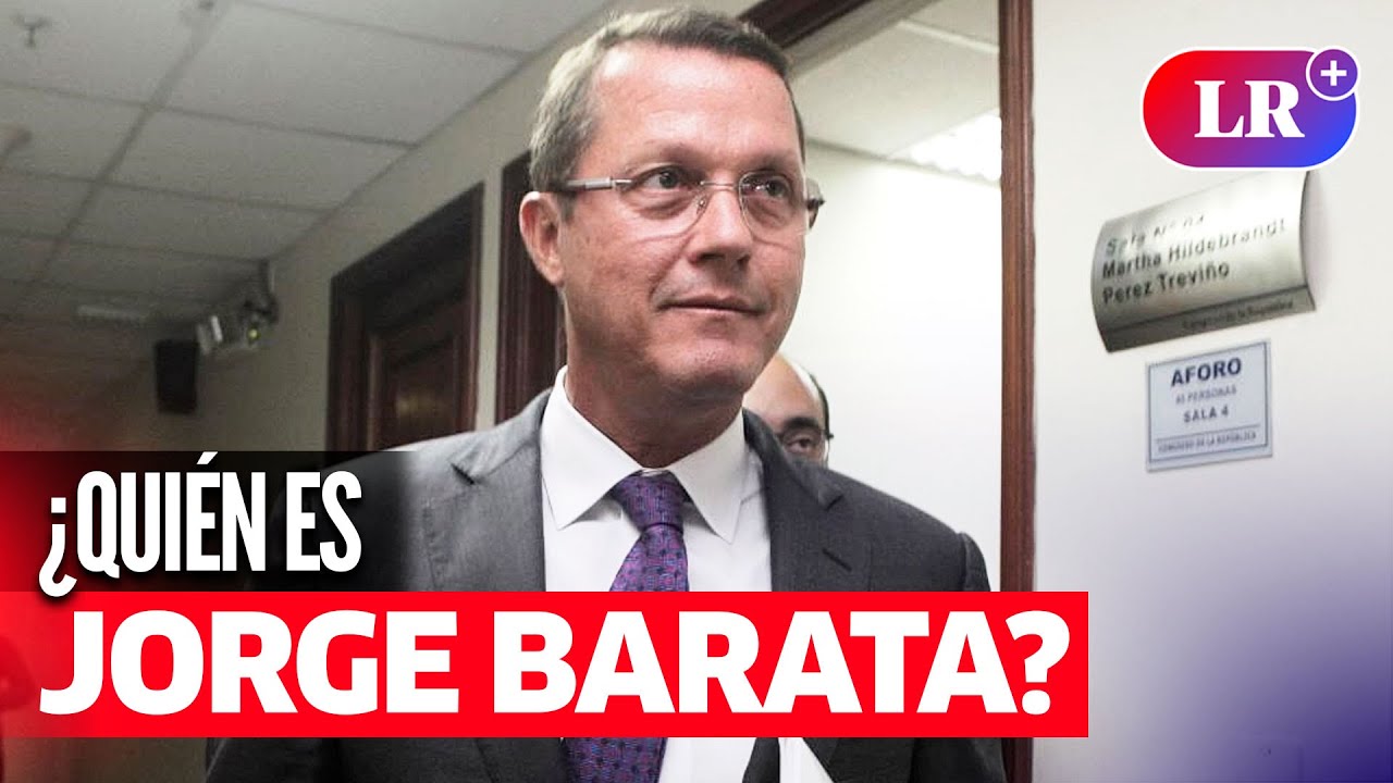 ¿Quién es JORGE BARATA y cuál es su ROL en el CASO CÓCTELES? | 
