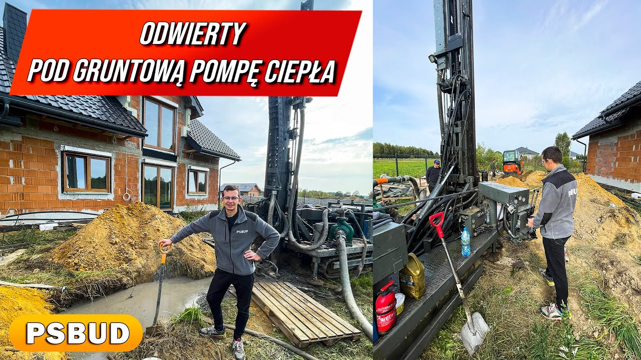 Odwierty Pod Gruntową Pompę Ciepła - PSBUD