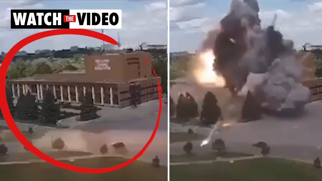 Russian strike devastates Palace of Culture in Ukrainian City of Lozova