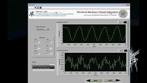 Determination of Transformer equivalent circuit from Open Circuit and Short Circuit Test