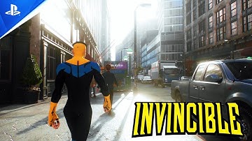 INVINCIBLE | 7 minutes of 4k open world GAMEPLAY - [ Spider-man 2 pc mods ]
