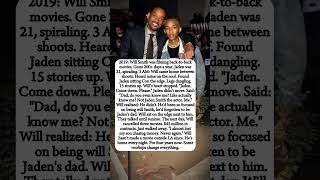 One Question from Jaden Smith Changed Will Smith Forever