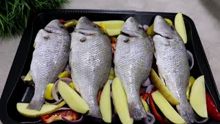 Fish fry recipe &  سمك مشوي بالفرن