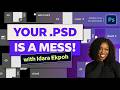 Organize Layers Faster with Layer Cleanup in Adobe Photoshop