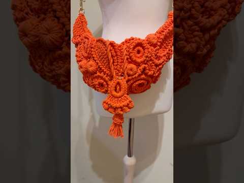Сумка вязаная крючком #crochet #knittig #dress #knitting #fashion #handmade
