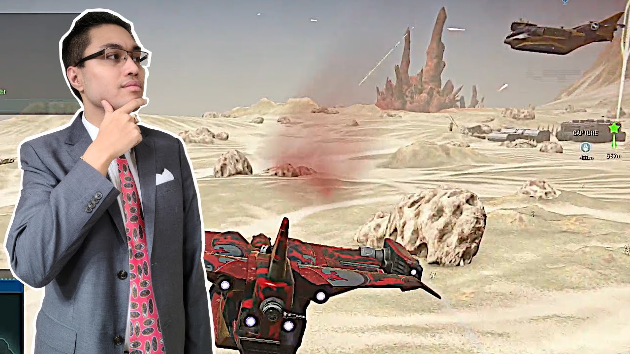 Last Stand Air Battle with a Galaxy! - Planetside 2