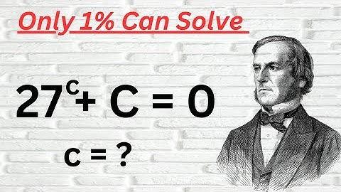 Germany  Math Olympiad Problem  Only 1% Can Solve ?