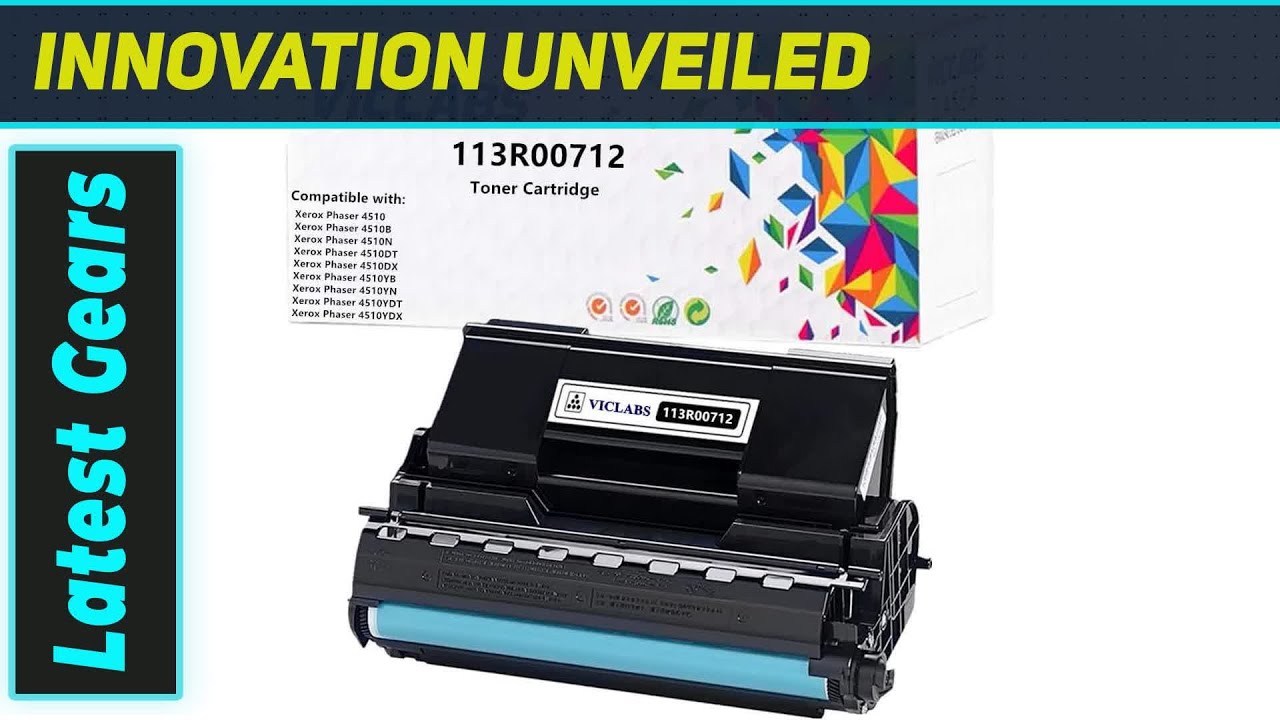 `Best Xerox Phaser 4510 Toner? VicLabs 113R00712 Cartridge Tested!