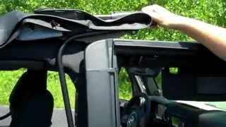 How to remove soft top for 2007 - 2012 Jeep Wrangler screenshot 4