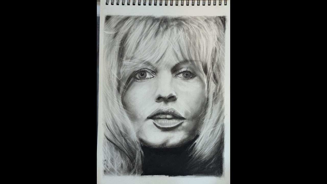 This is my attempt at drawing Brigitte Bardot 08/03/2026