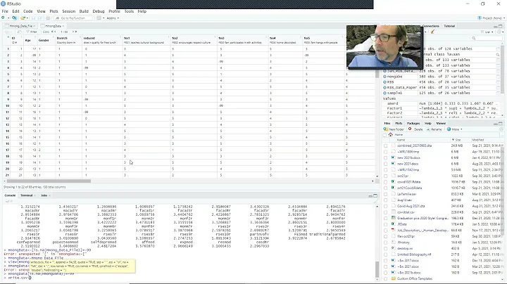 Convert SAV to CSV for Mplus using RStudio