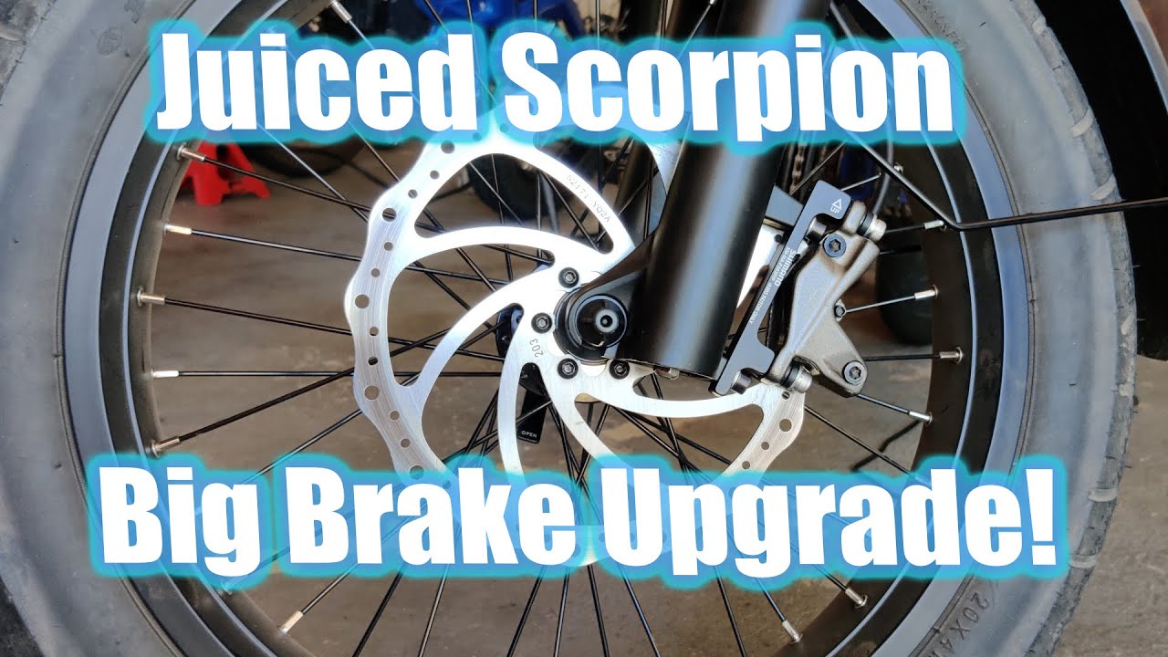 Juiced Scorpion Brake Upgrades YouTube
