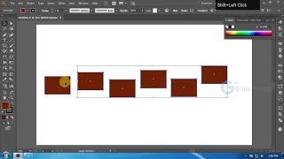 how to align objects to main object in Adobe illustrator CC 2017