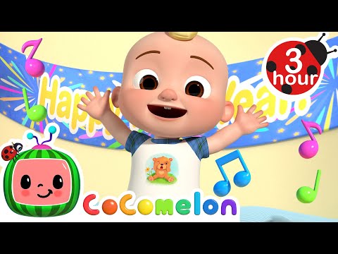 New Year Song 2026 Version CoComelon Nursery Rhymes Kids Songs 3 HOURS After School Club 