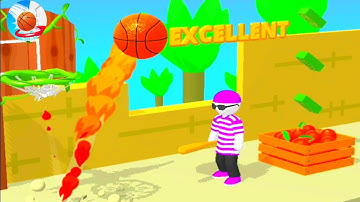 Bounce Dunk - All Levels Gameplay Android, iOS Update Level 17-19