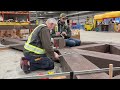 Test Fitting a 25ft Scissor Truss | Canadian Timberframes