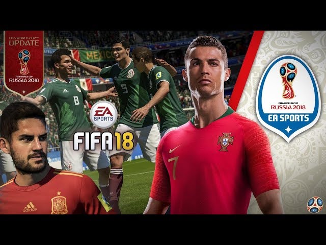 A FIFA WORLD CUP 2018 RUSSIA CHEGOU NO FIFA 18