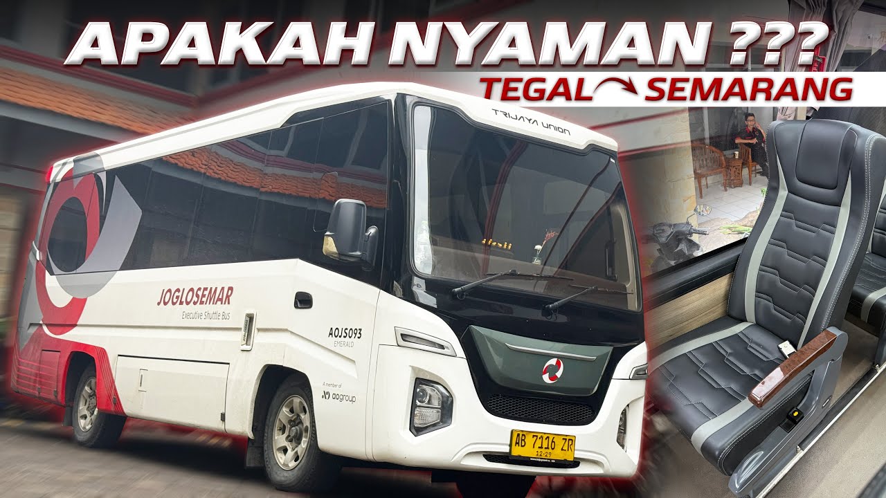 PERTAMA KALI NAIK TRAVEL PAKAI UNIT INI‼️Trip Tegal - Semarang with Joglosemar Neo GrandTour