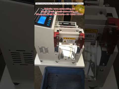 Wire and Plastic Tube Cutting Machine | Automated Pipe Cutter