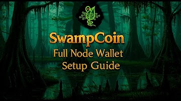 Swampcoin full node wallet install guide for Windows