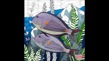 HAPPY COLOR - Coloring Book Gameplay (Android,iOS) #shorts