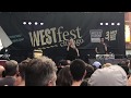 Boy Harsher "LA" live at Chicago West Fest July 5, 2019