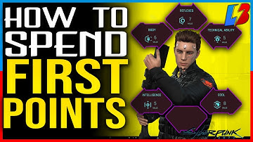 WHERE TO SPEND FIRST ATTRIBUTE SKILL POINTS Cyberpunk 2077 - BEST BUILDS When Starting the Game