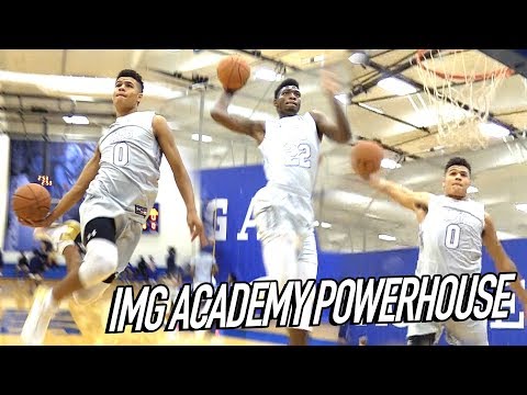 IMG Academy Players Dunking Like PROS! IMG SEASON OPENER v Farragut - HOW ARE THESE HIGH SCHOOLERS?!