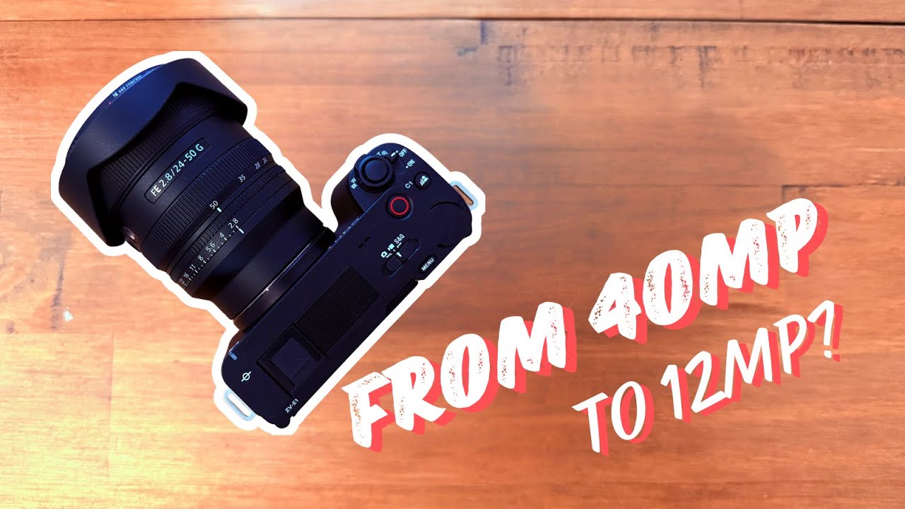 From 40 megapixels to 12?? - YouTube