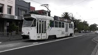 Melbourne Trams Z1 34 Driver View Route 5 Malvern to Bowen Crescent April 2013