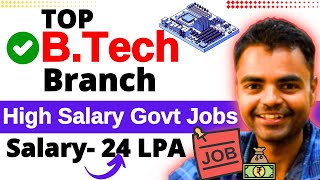 Engineering Admission- Best Engineering Branch 2024, High Salary Govt Jobs BTech Branch 2024 #btech