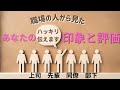 【印象🥸】職場の人から見た印象と評価🙀