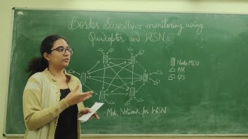 Border Surveillance Monitoring using Quadcopter and WSN