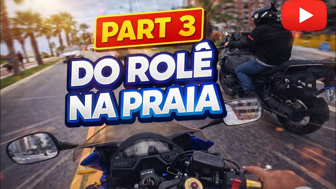 ROLÊ NA PRAIA DE CBR600F E BMW1300 - PART3 #moto #explore #viral #gopro #motovlog #fypp #fypage #fyp