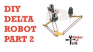 Delta robot second attempt : It Works !!!!