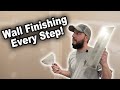Basement Stairwell Storage Area Remodel | Part 4 | Tape and Mud
