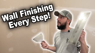 How to Mud and Tape Drywall | Joint Compound Wall Finishing Start to Finish! by The Fixer 27,158 views 4 months ago 42 minutes