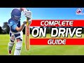 How to play the on drive  most difficult shot in cricket