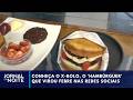 Conheça o x-bolo, o 'hambúrguer' que virou febre | Jornal da Noite