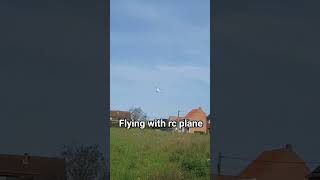Flying the rc plane