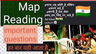 Map Reading || Important Questions || कम्पास क्या है || सारे Doubt Clear